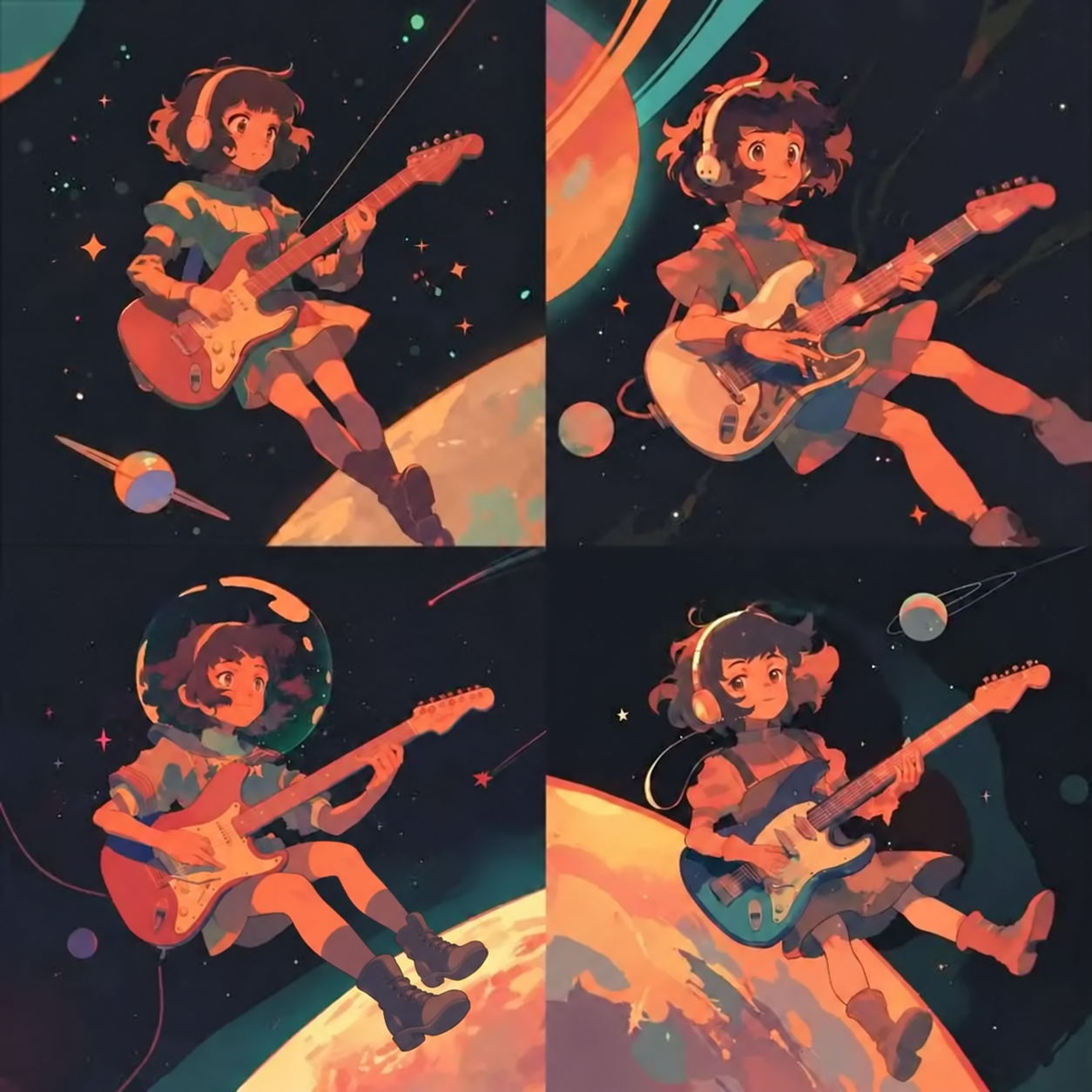 在星际，继续演奏
